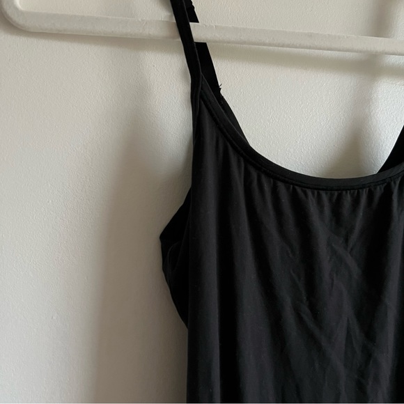 Skims Fits Everybody Black Slip Dress - Picture 2 of 3